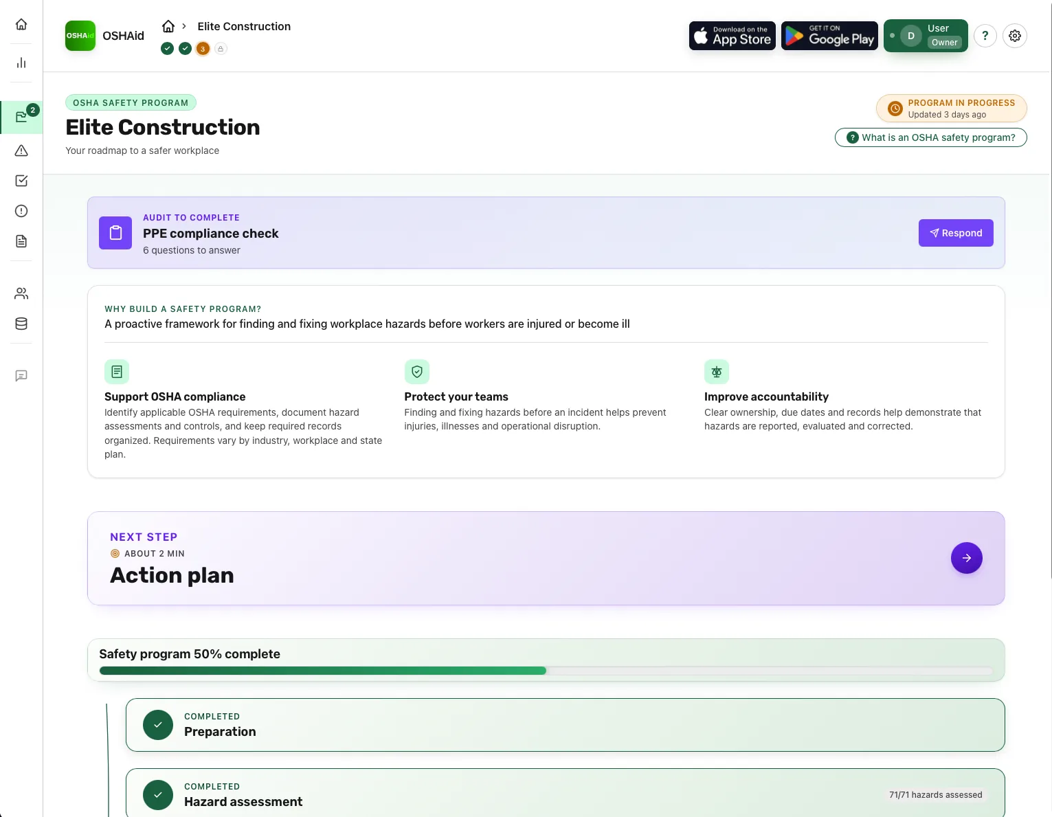 Web Console: manage your establishments and users